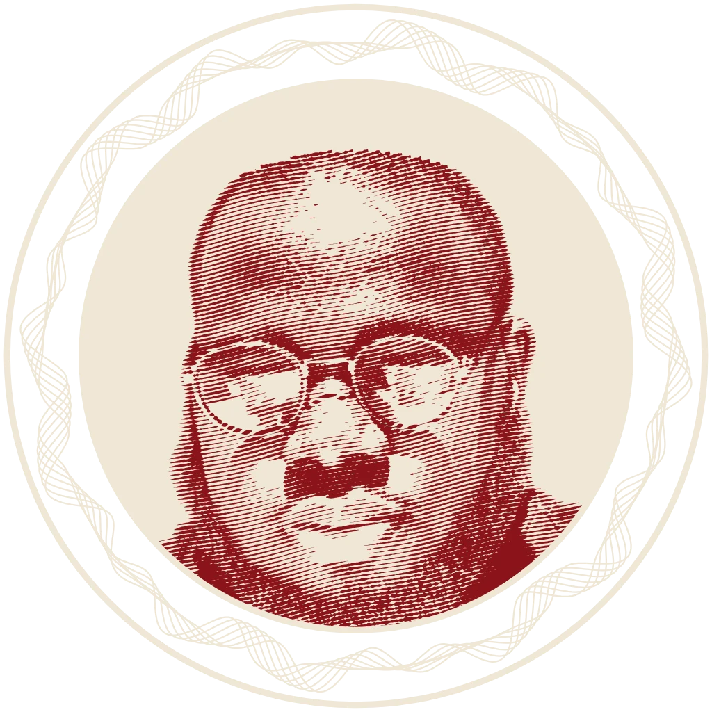 Michael Adeyanju, engraved portrait